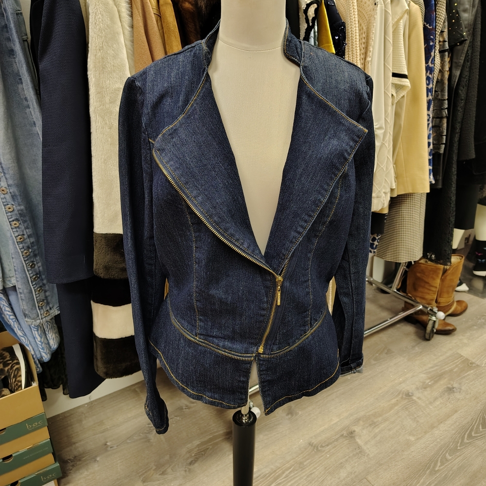 Nicki Minaj Dark Blue Jean Jacket